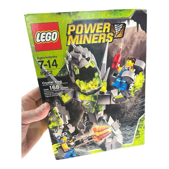 LEGO 8962 Power Miners Crystal KingSealed .